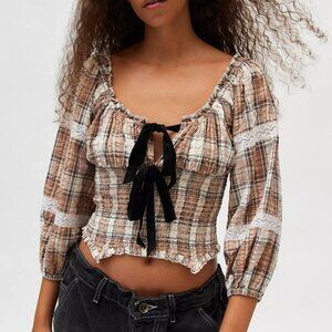 Kimchi Blue Long Sleeve Blouse (New with tag)